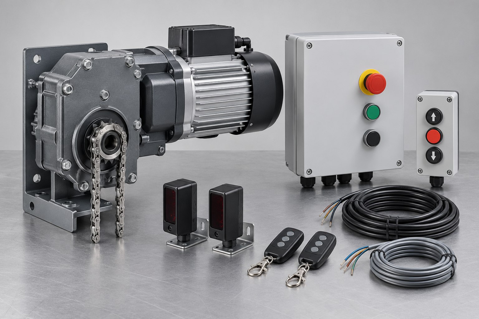 Door operator and control package — product visualization